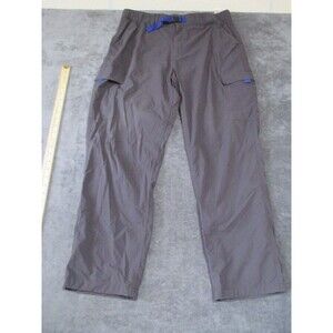 Patagonia Everyday Pants Mens L gray Belted Cargo Quick Dry Outdoor B2